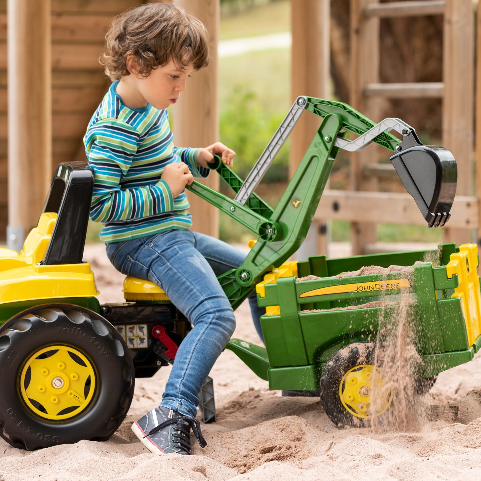 rollyBackhoe John Deere